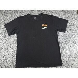 A-Lab Graphic T-Shirt Mens Large Black Everything Ends Live‎ While U Can Tee